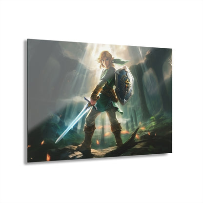 Legend, Link, Video Game, Concept Style, Acrylic Wall Art