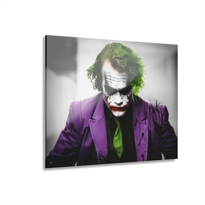 Heath Joker, Comic, DC Color Splash, Movies, Concept Style, Acrylic Wall Art