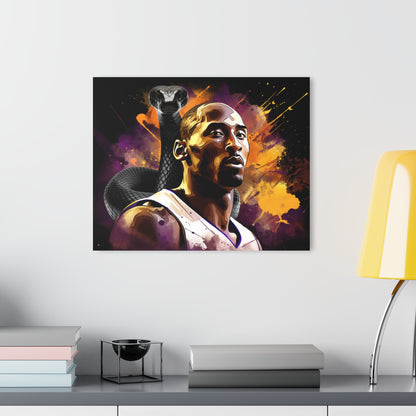 Black Mamba, Kobe, Fan Concept Color Splash Style, Acrylic Wall Art