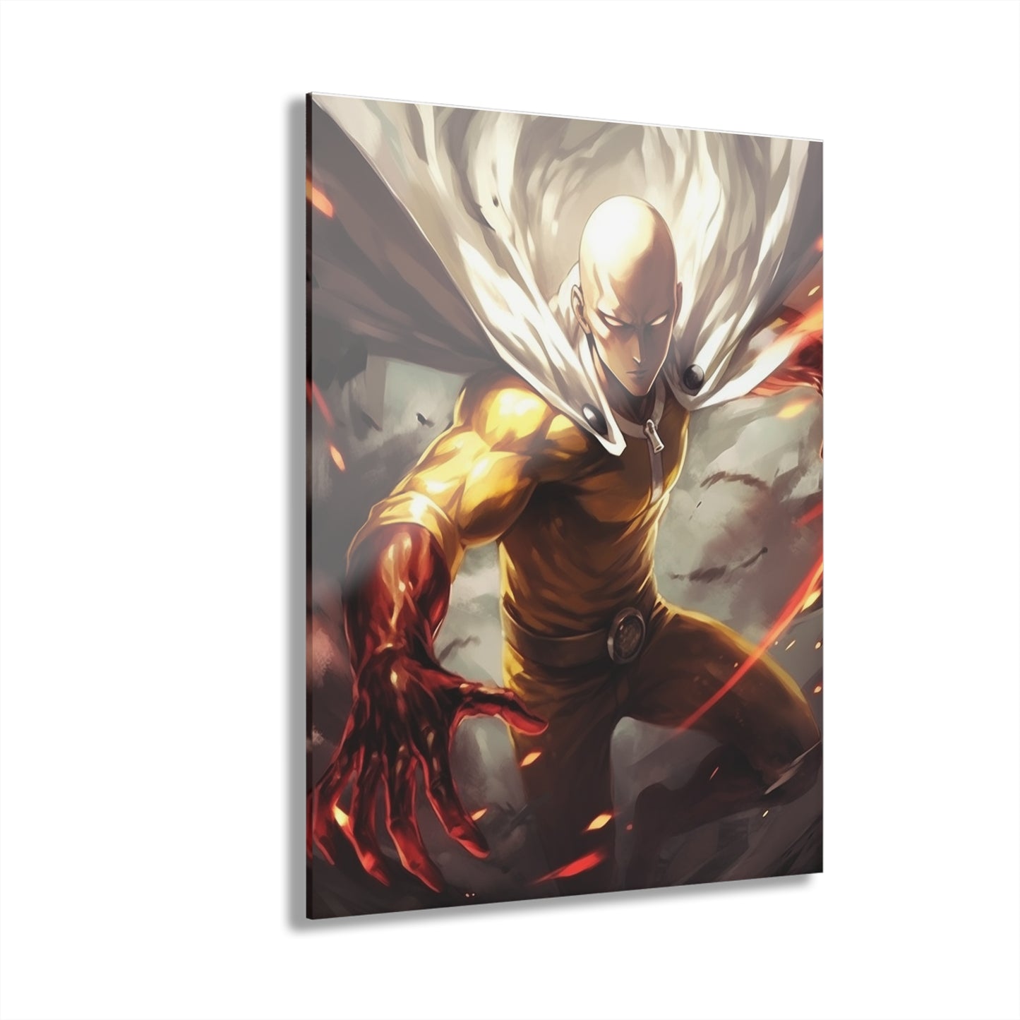 Saitama, OPM, Anime, Concept, Style, Acrylic Wall Art