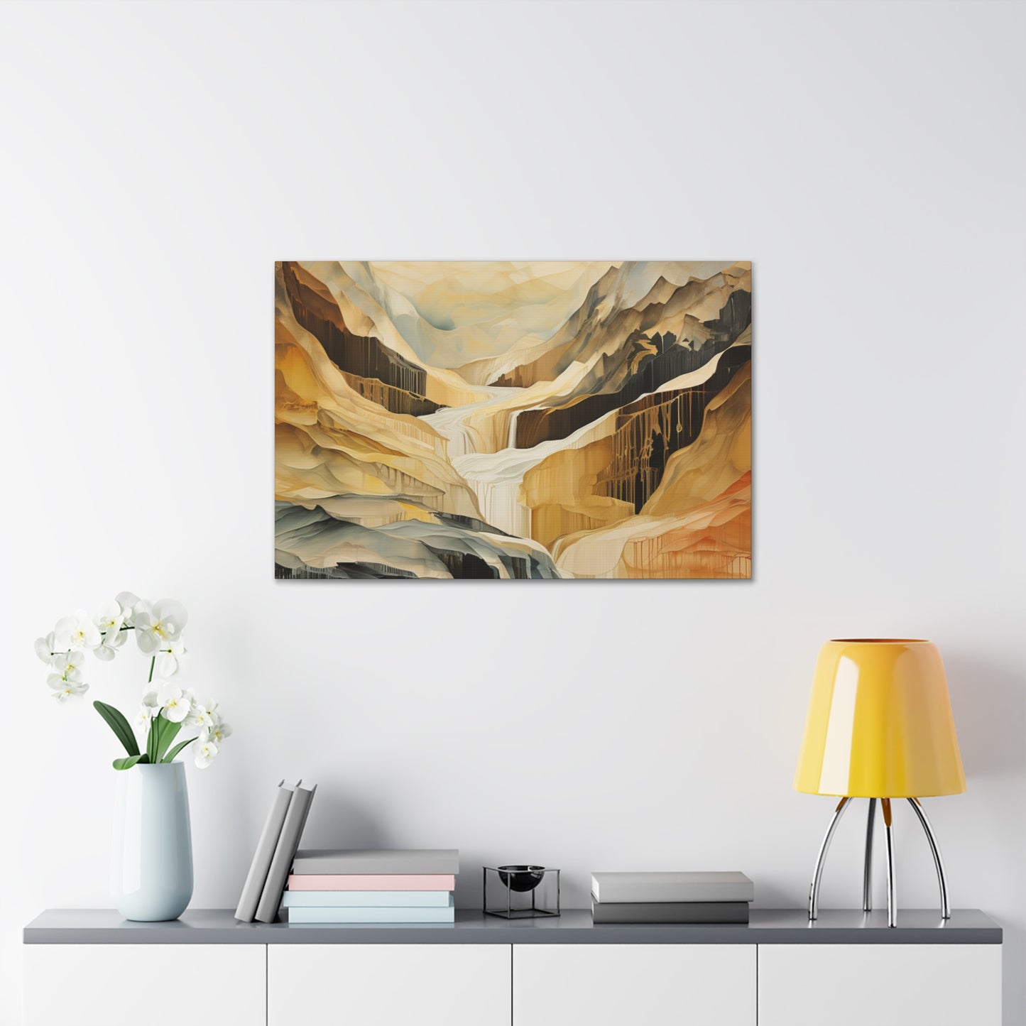 Mountain Range Canvas Art