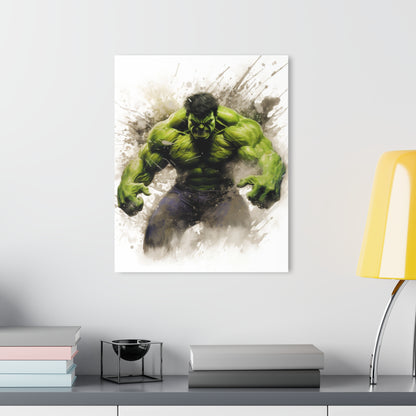 Incredible, Hulk, Bruce Banner, Marvel Color Splash, Concept, Style, Acrylic Wall Art