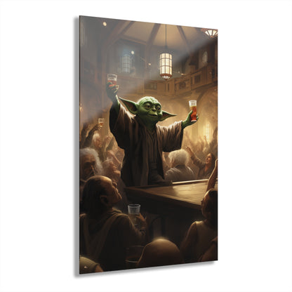 Force Party, Pop Culture, Funny, Concept Style, Acrylic Wall Art