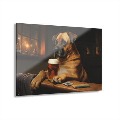 Draft Dog, Animal Concept Style, Acrylic Wall Art