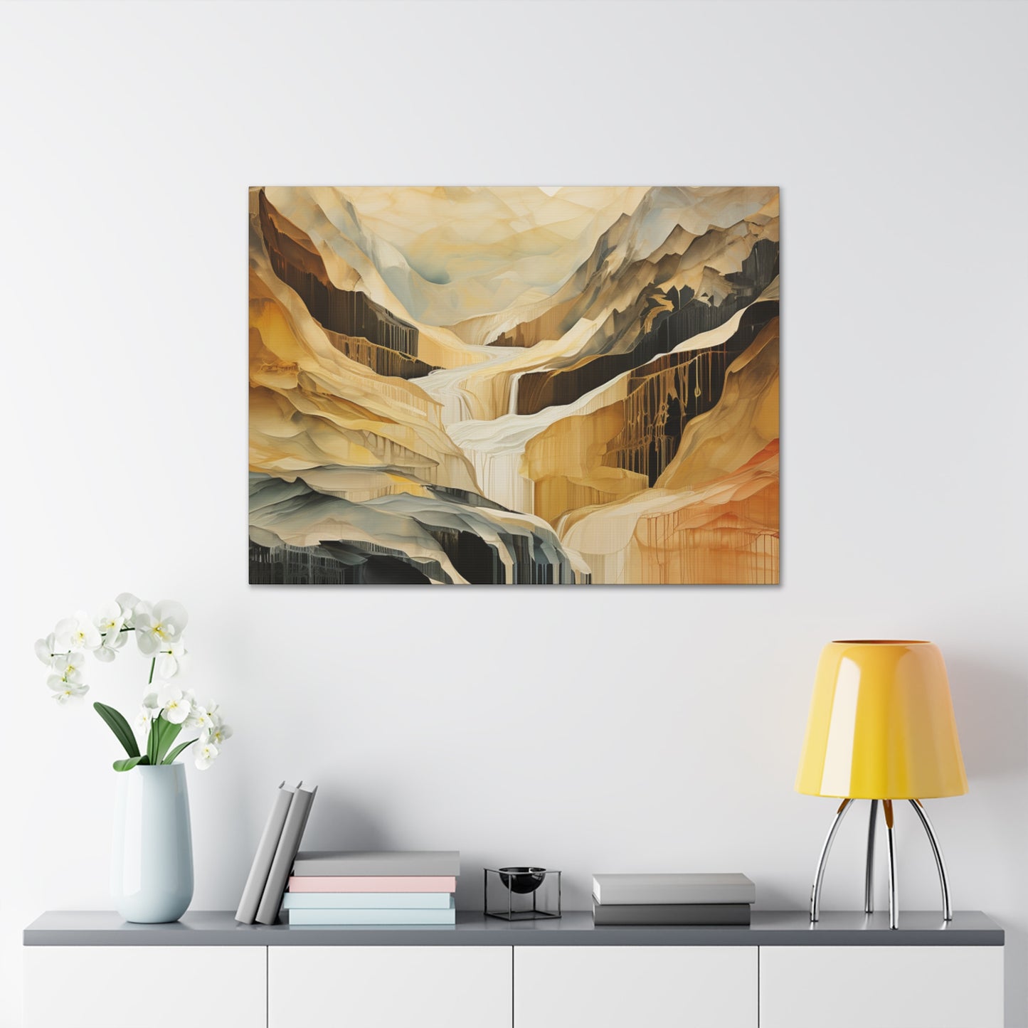 Mountain Range Canvas Art