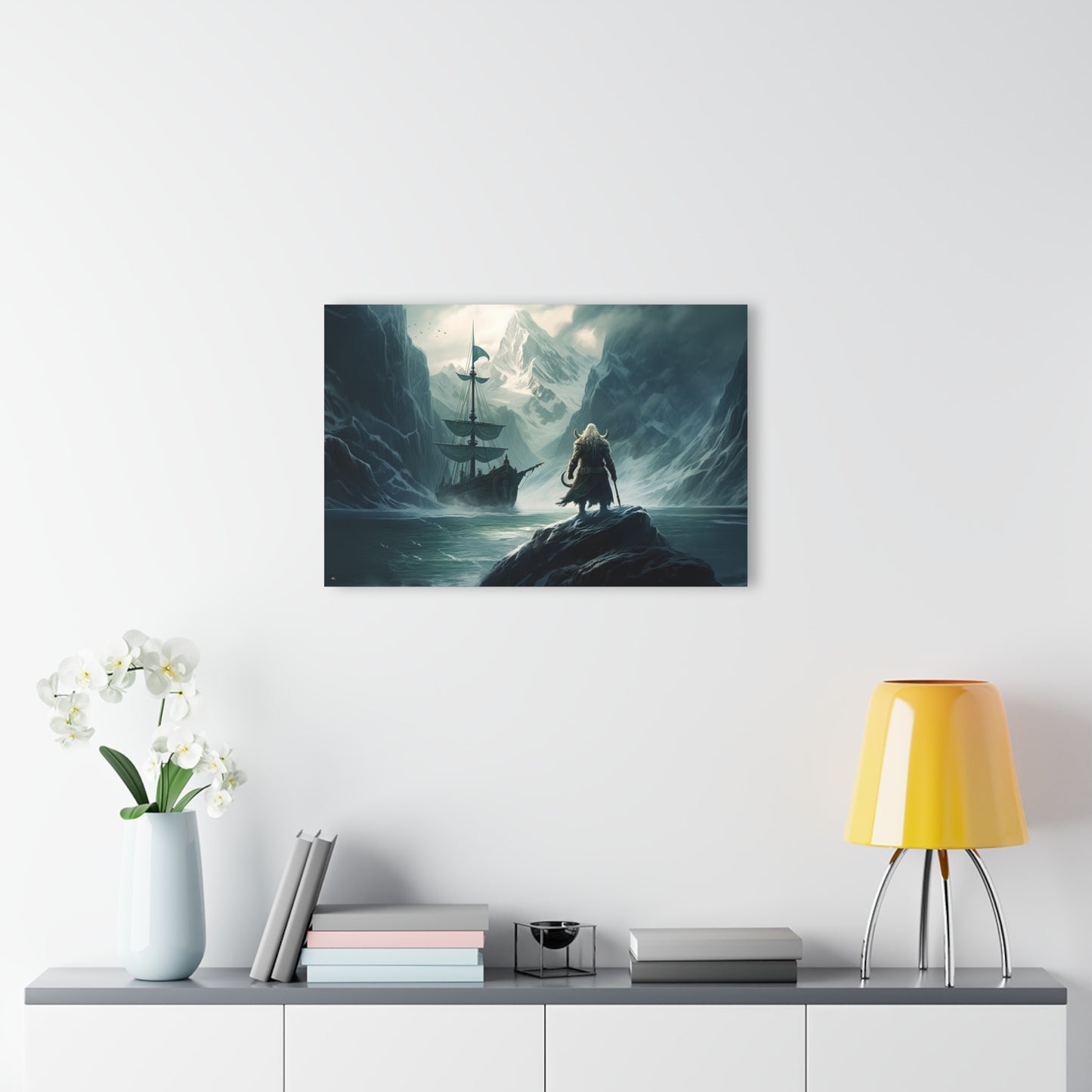 Norse Viking, Mythology, Original Concept Style, Acrylic Wall Art