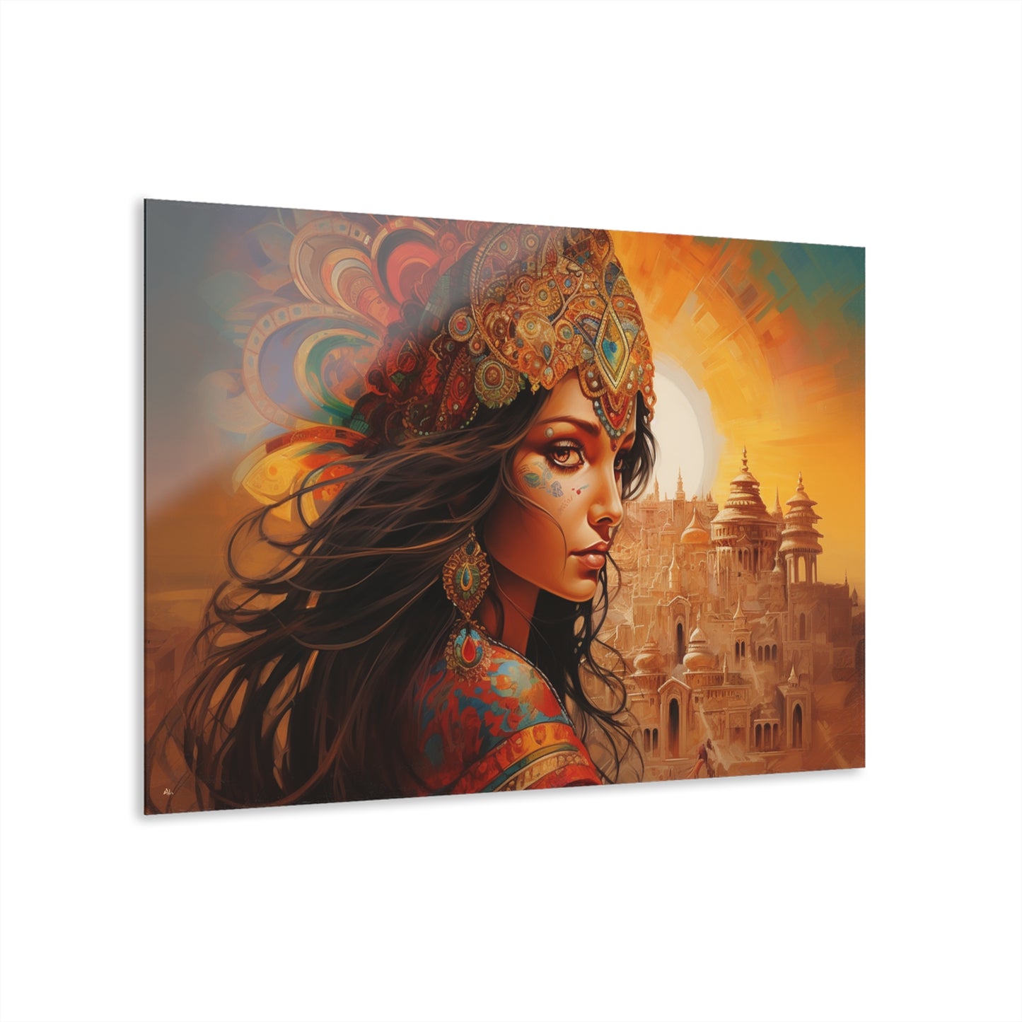 Desert Princess, People Concept Style, Acrylic Wall Art