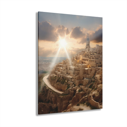 Biblical, Landscape, Location, Concept, Acrylic Wall Art