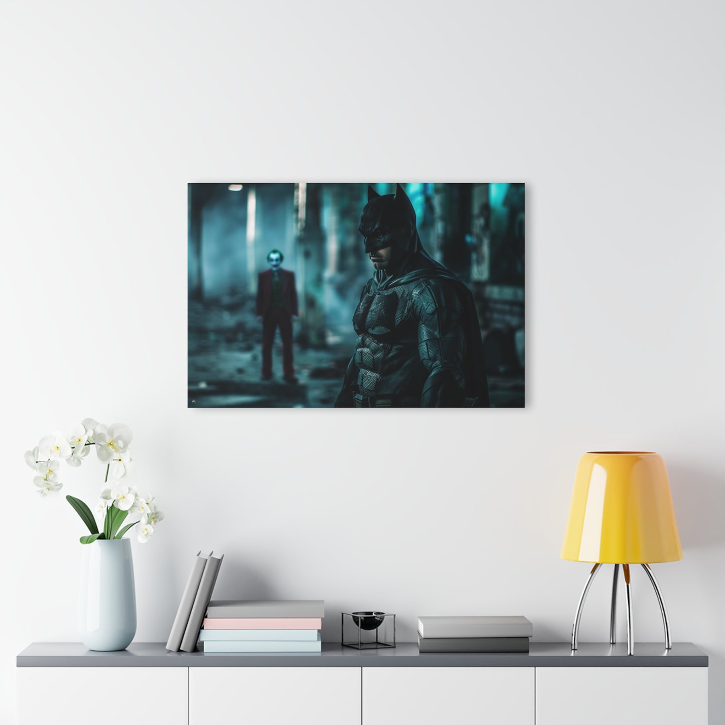 Watch your back, Fan Concept Style Batman, Acrylic Wall Art