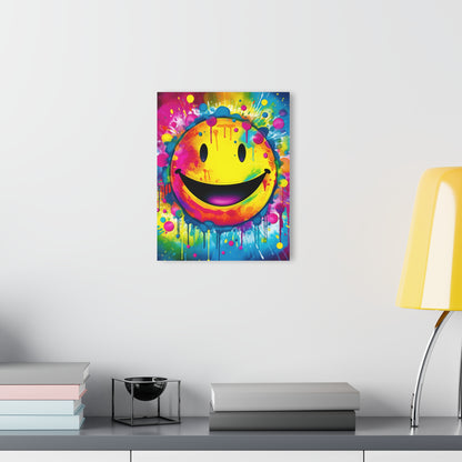 Just Smile, Color Splash, Concept Style, Acrylic Wall Art