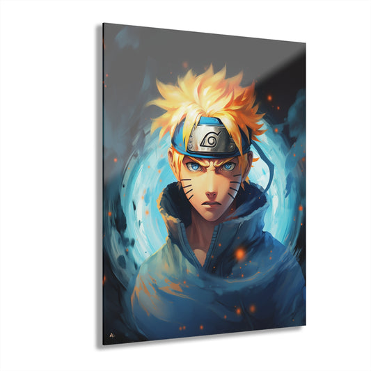 Naruto, Anime Color Splash, Concept Style, Acrylic Wall Art