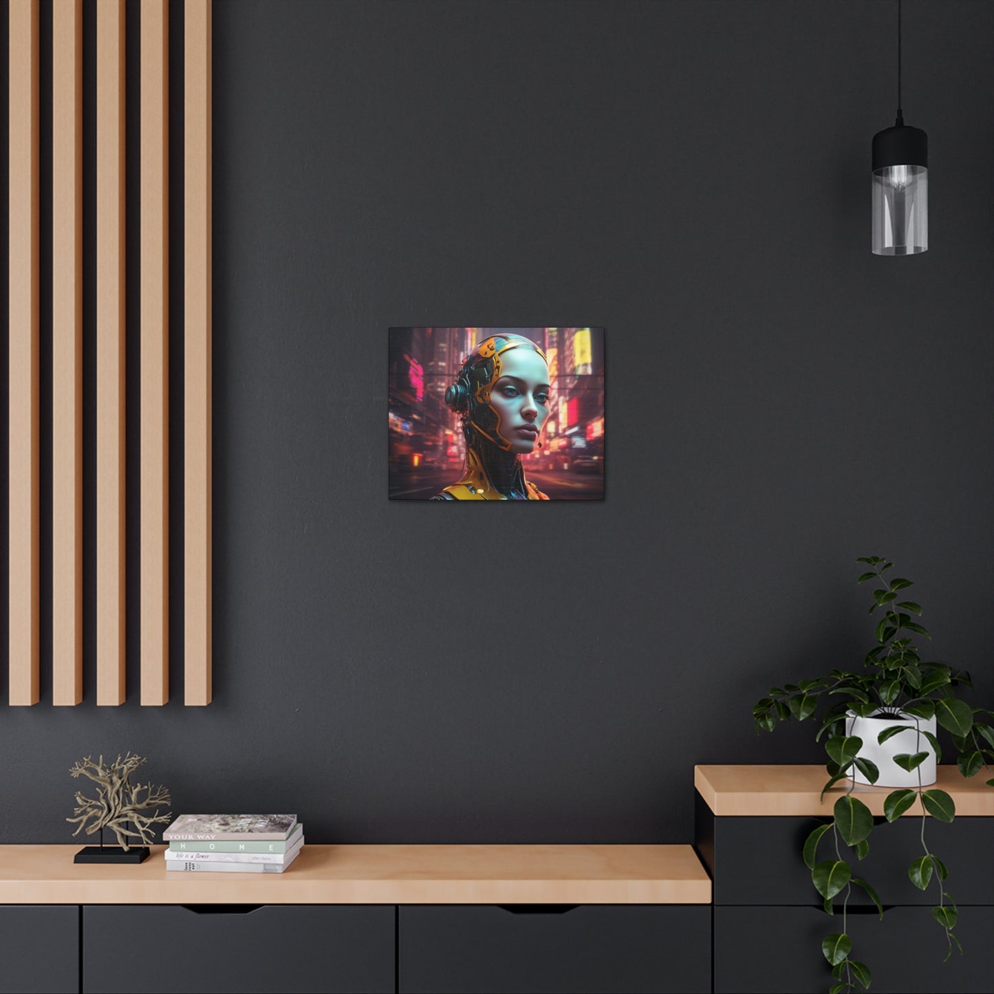 Fashion Bot Canvas Art