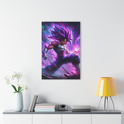 Ultra Ego Vegeta 3, Dragonball Fan Concept Style, Acrylic Wall Art