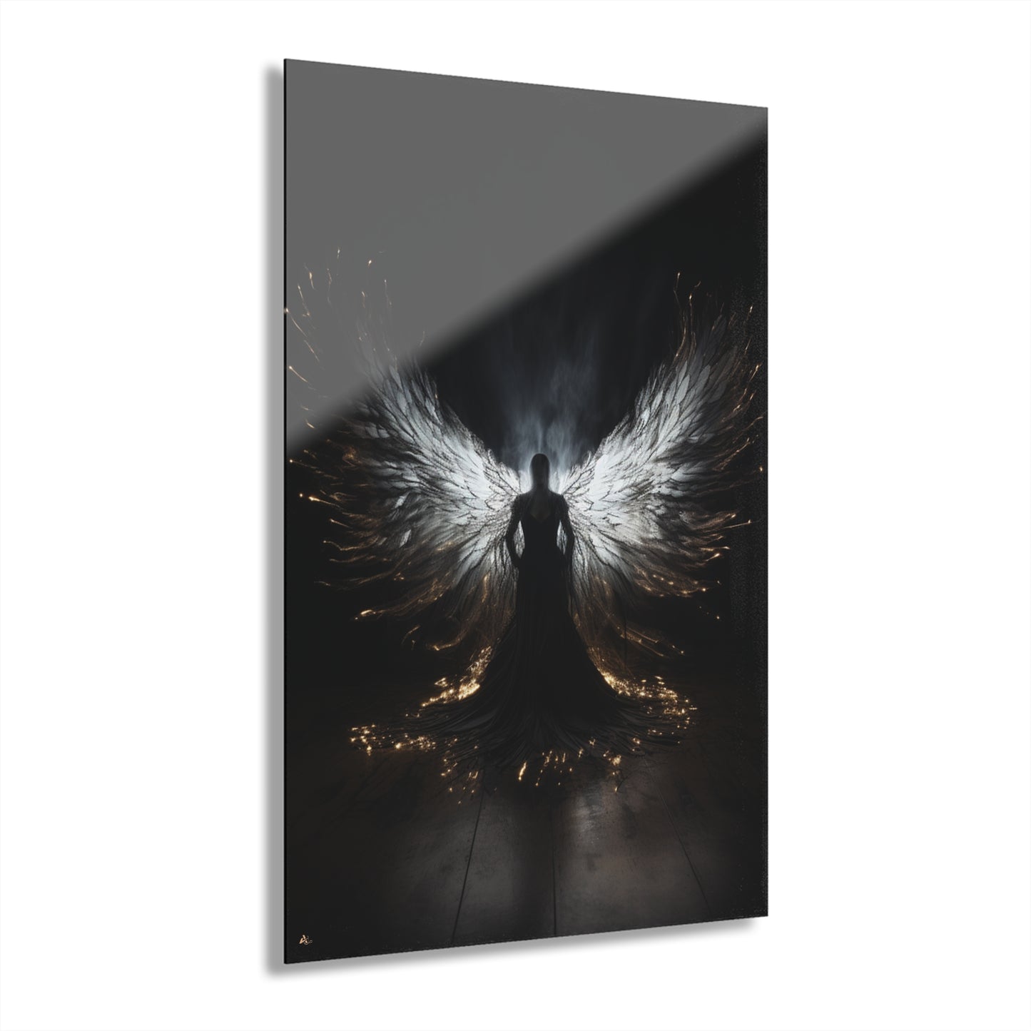 Fallen Angel, Spiritual, Concept Style, Acrylic Wall Art