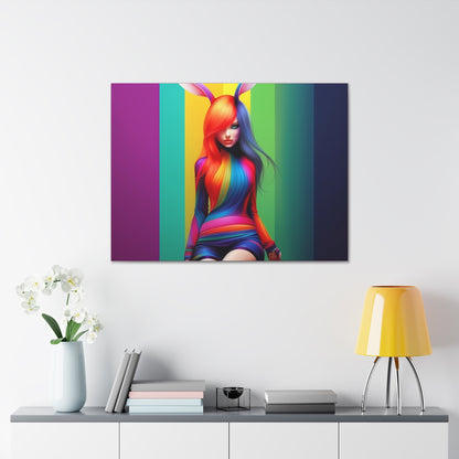 Bad Bunny Canvas Art