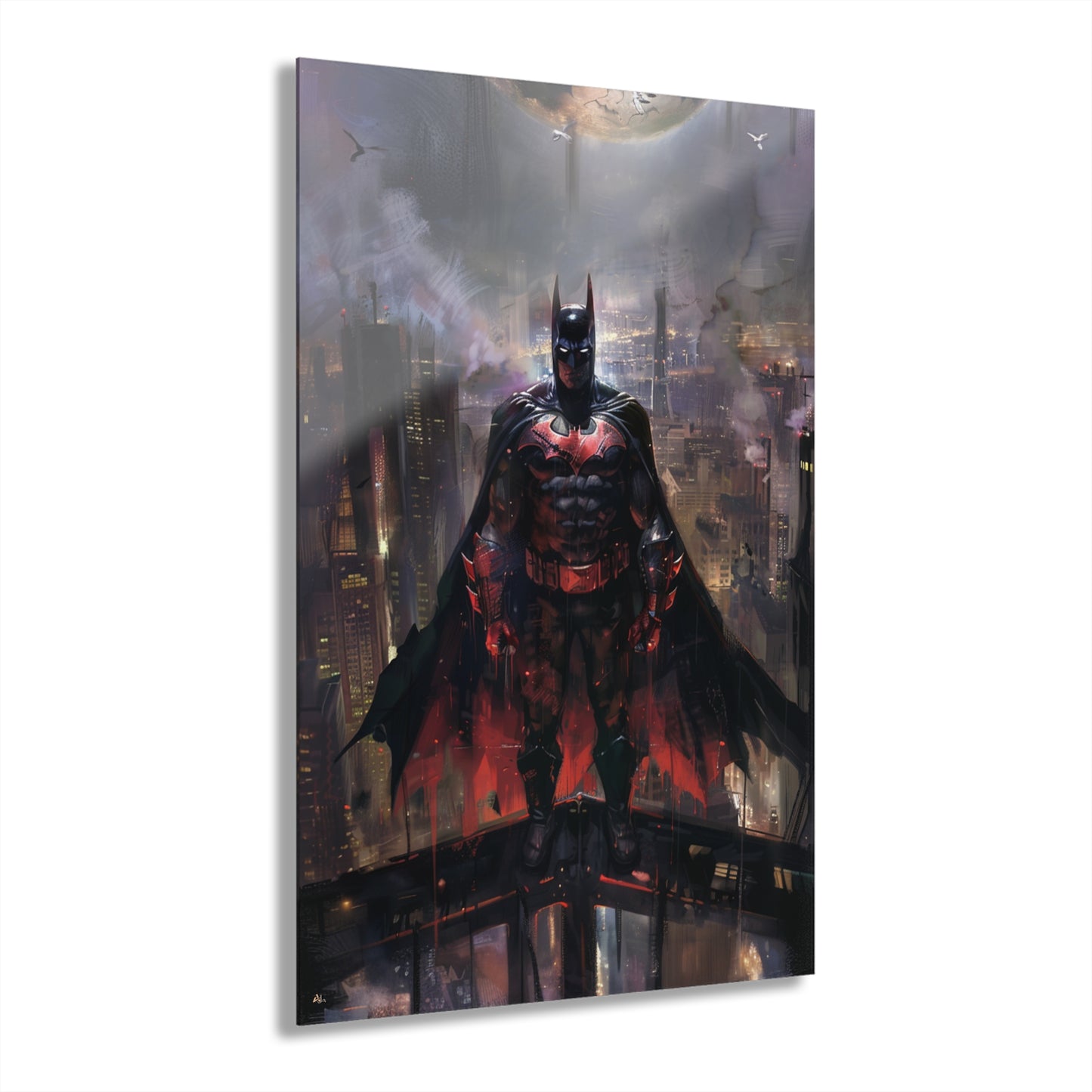 Caped Mystique, Fan Concept Batman, Acylic Wall Art