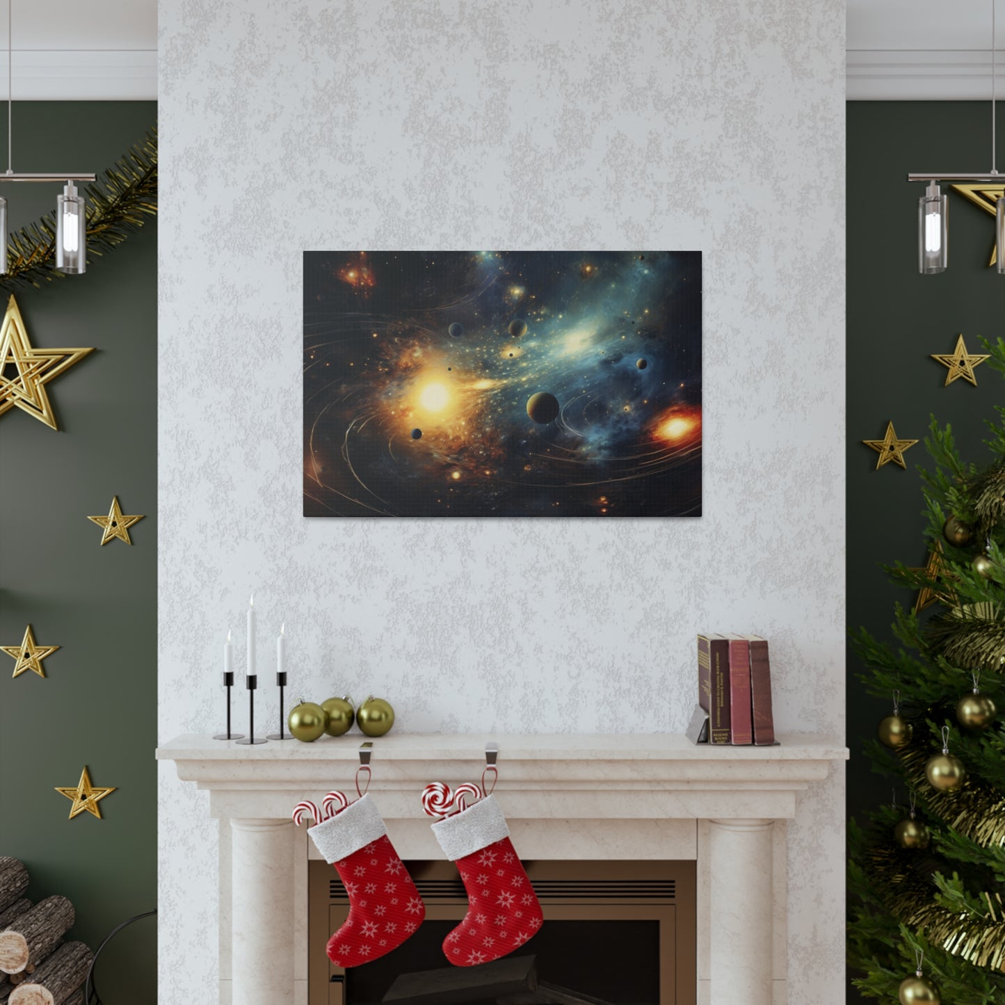 Galaxy Canvas Art