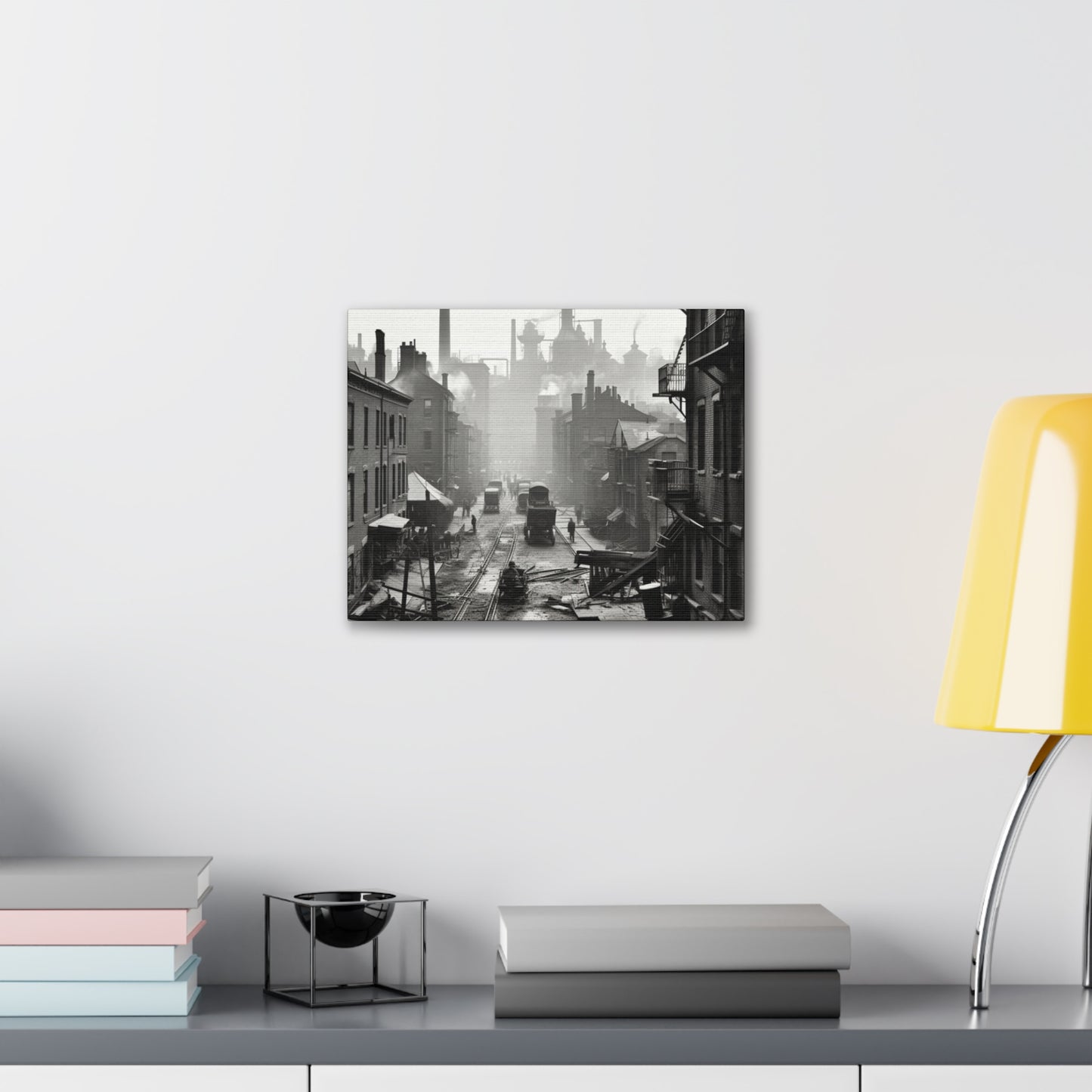 Industrial City Canvas Art