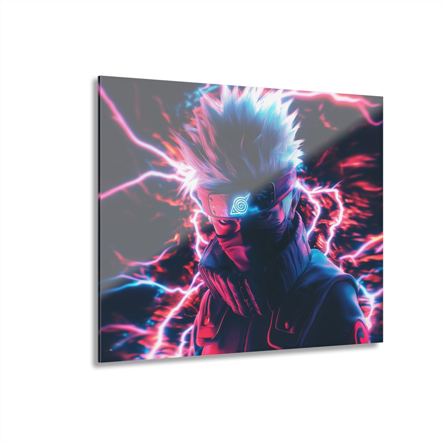 Kakashi Dark Energy, Naruto, Fan Concept, Acrylic Wall Art