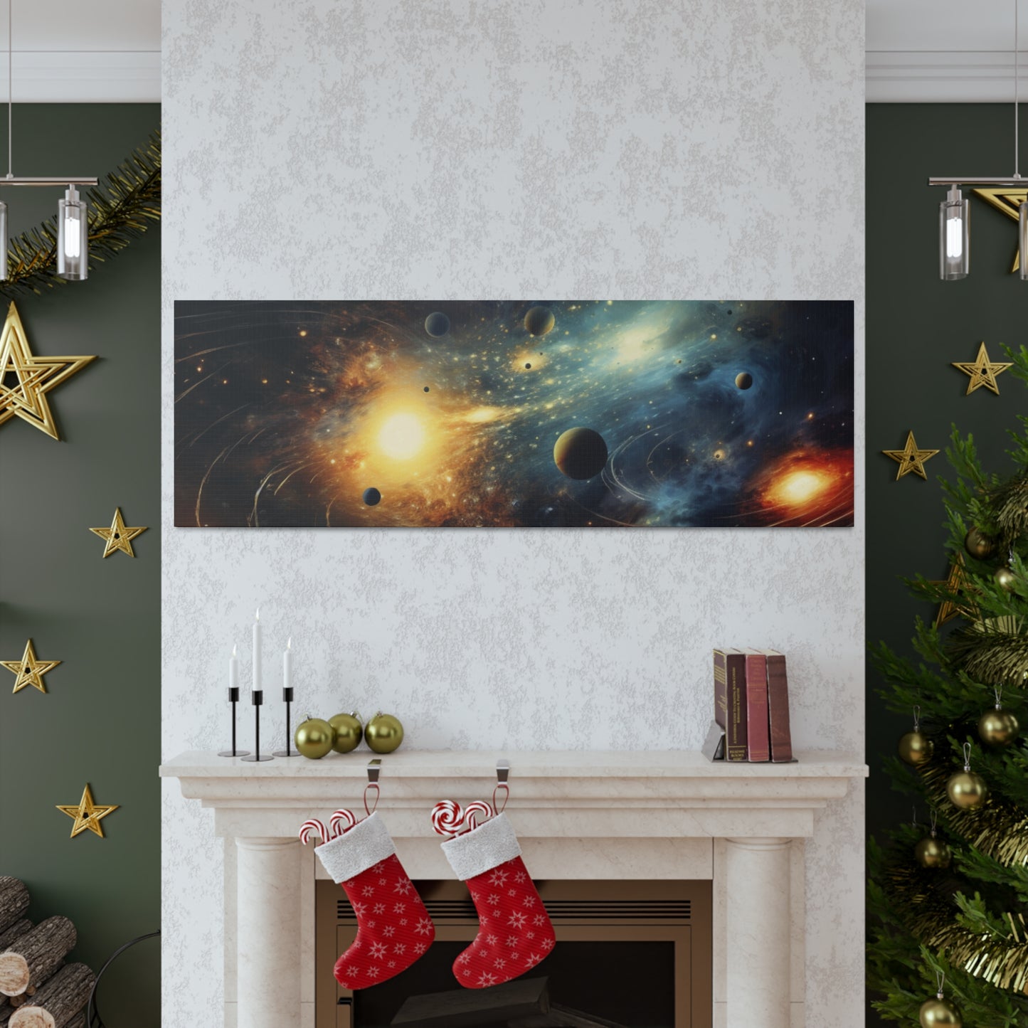 Galaxy Canvas Art