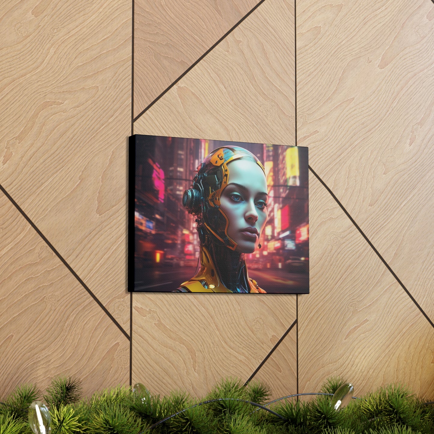 Fashion Bot Canvas Art