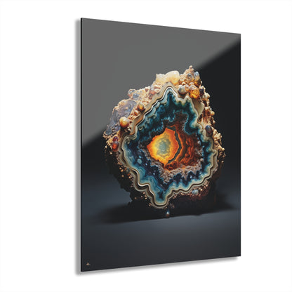 The Eye Geode, Abstract, Concept, Acrylic Wall Art