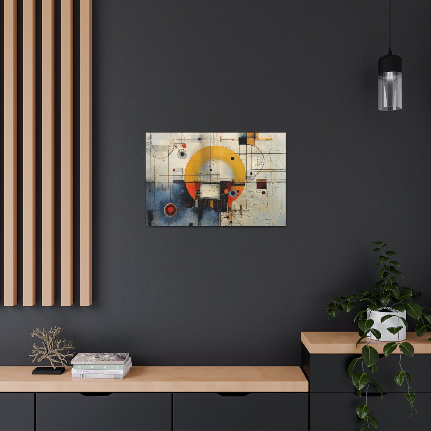 Geometry Reimagined Canvas Art