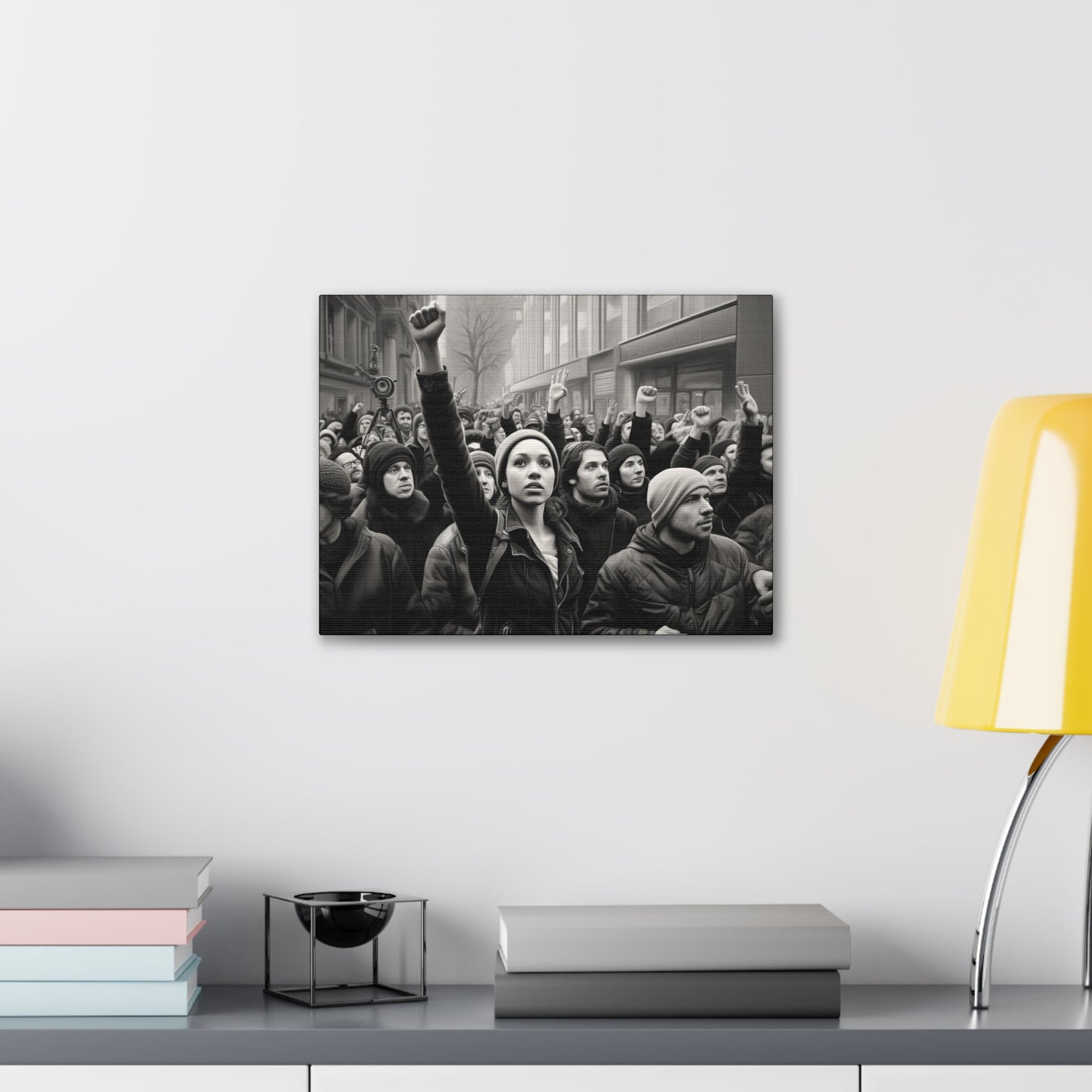 Protest Canvas Art