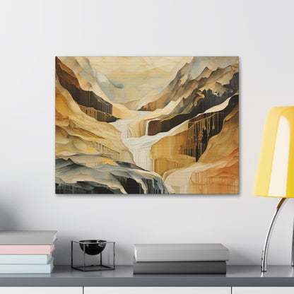 Mountain Range Canvas Art