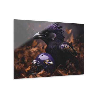 Raven's Game, Baltimore Fan Concept Style, Acrylic Wall Art