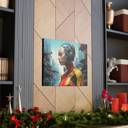 Pretty AI Canvas Art