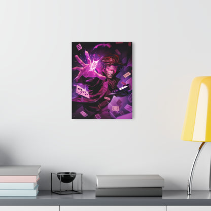 Pick a Card, Gambit, X-men Acrylic Wall Art