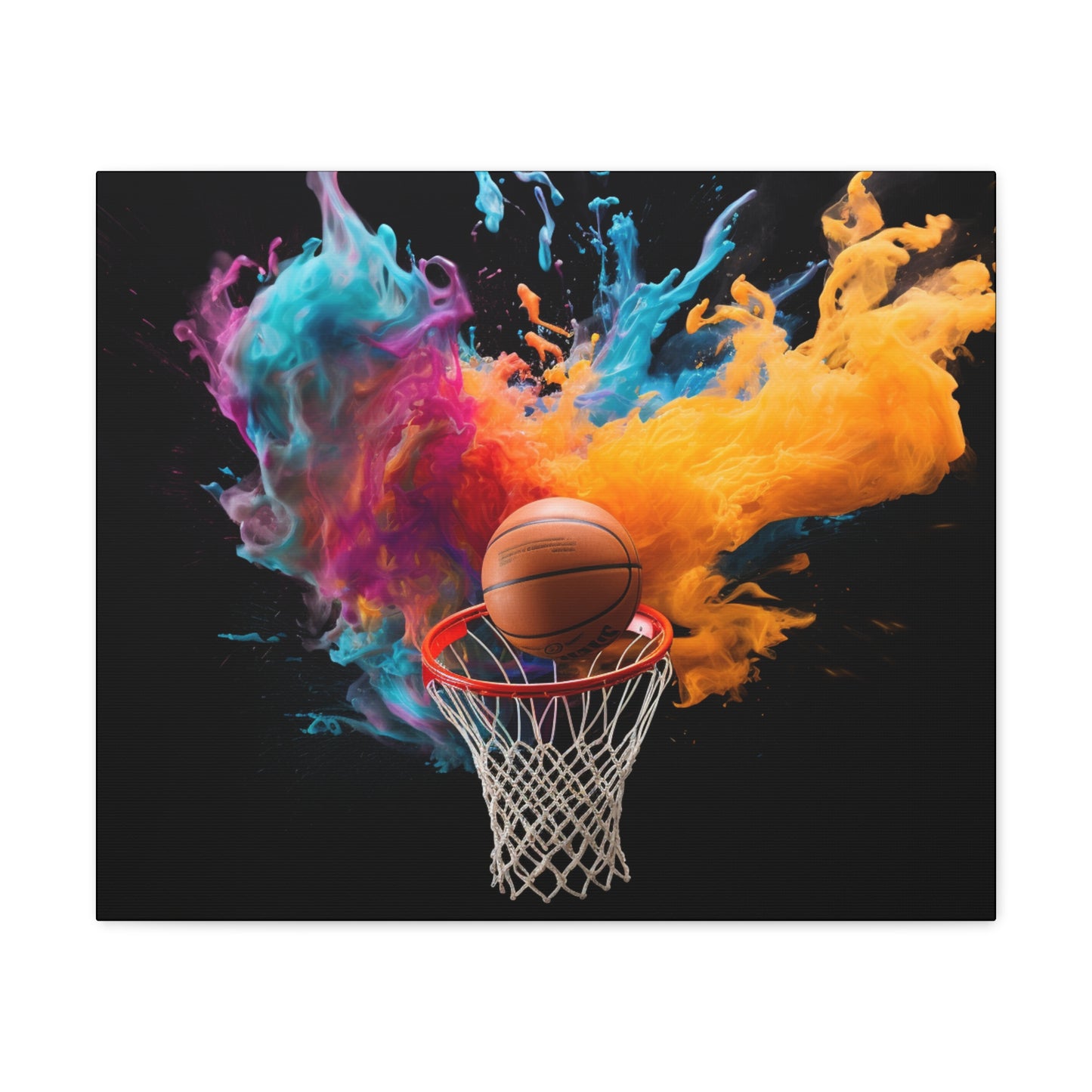 Hoop Dreams Canvas Art