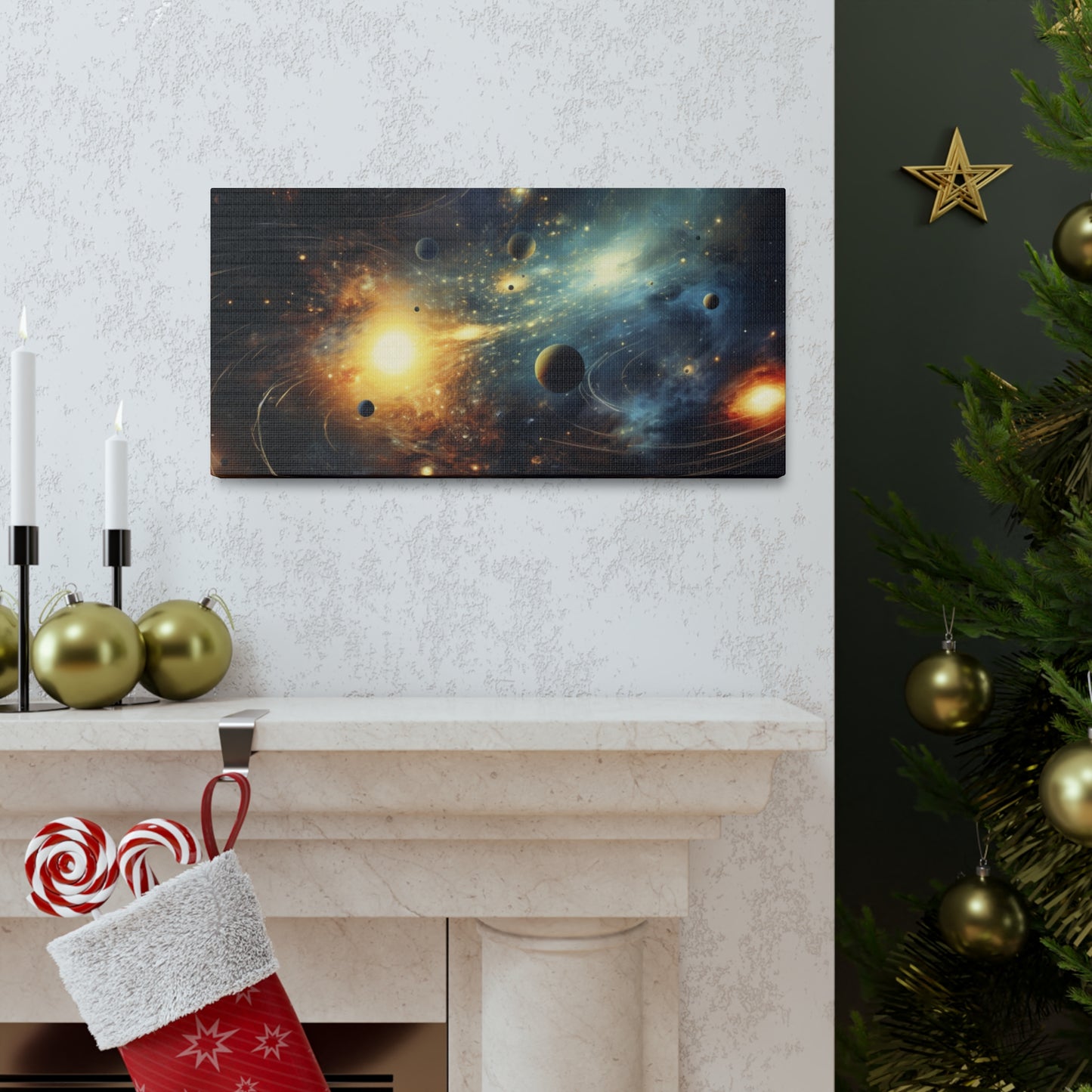 Galaxy Canvas Art