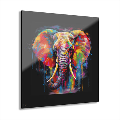 Tusk, No Background, Animals Concept Style, Acrylic Wall Art