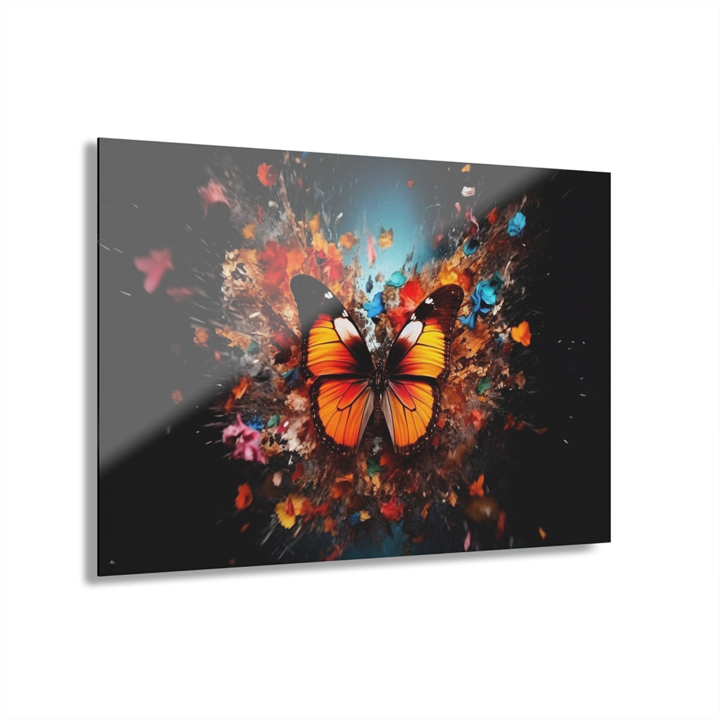 Butterfly Love, Animal, Concept, Acrylic Wall Art