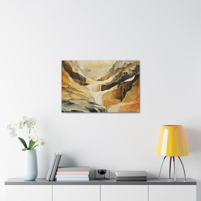 Mountain Range Canvas Art