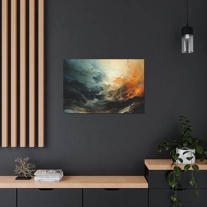 Fire storm Canvas