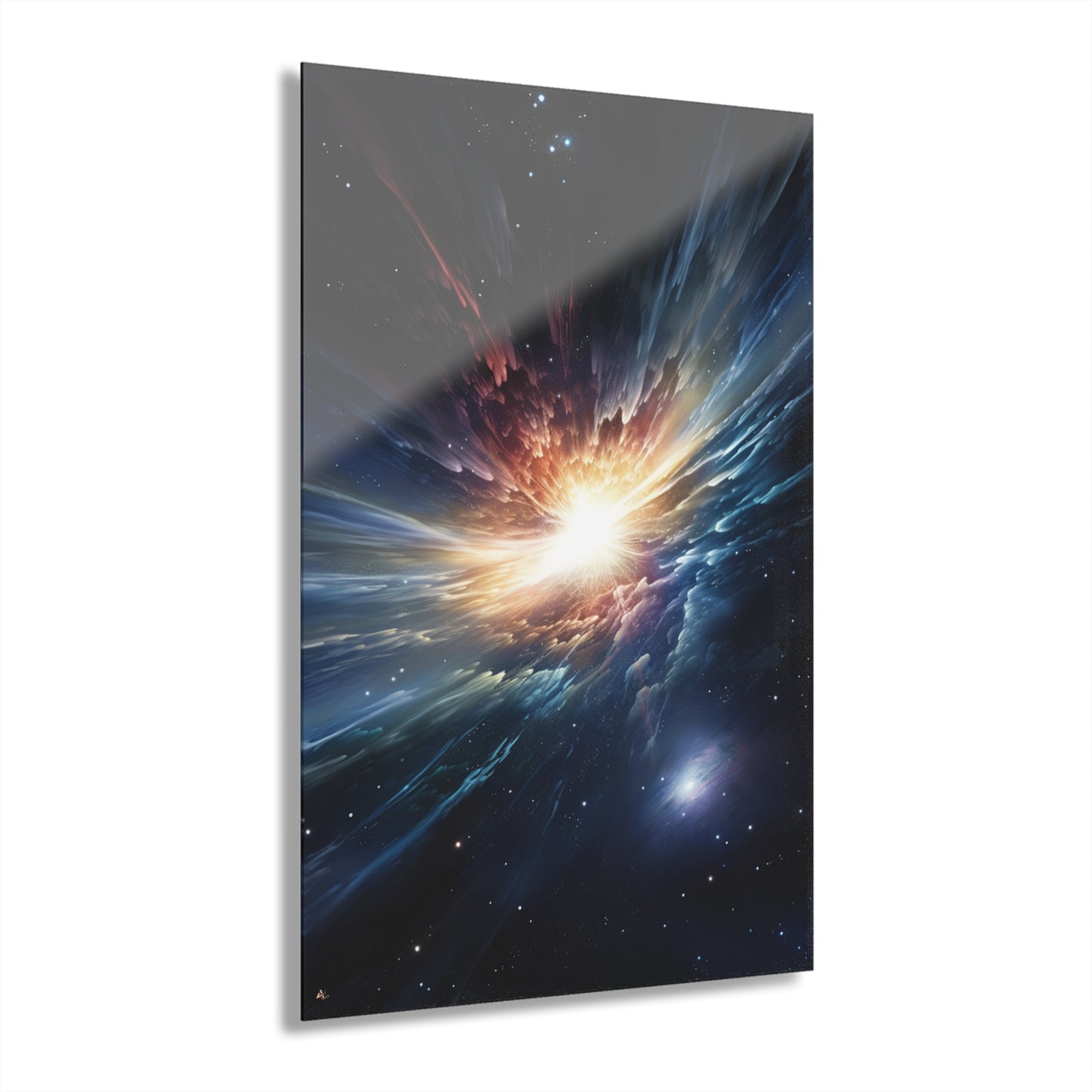 Galaxy Bomb, Space Concept Style, Acrylic Wall Art