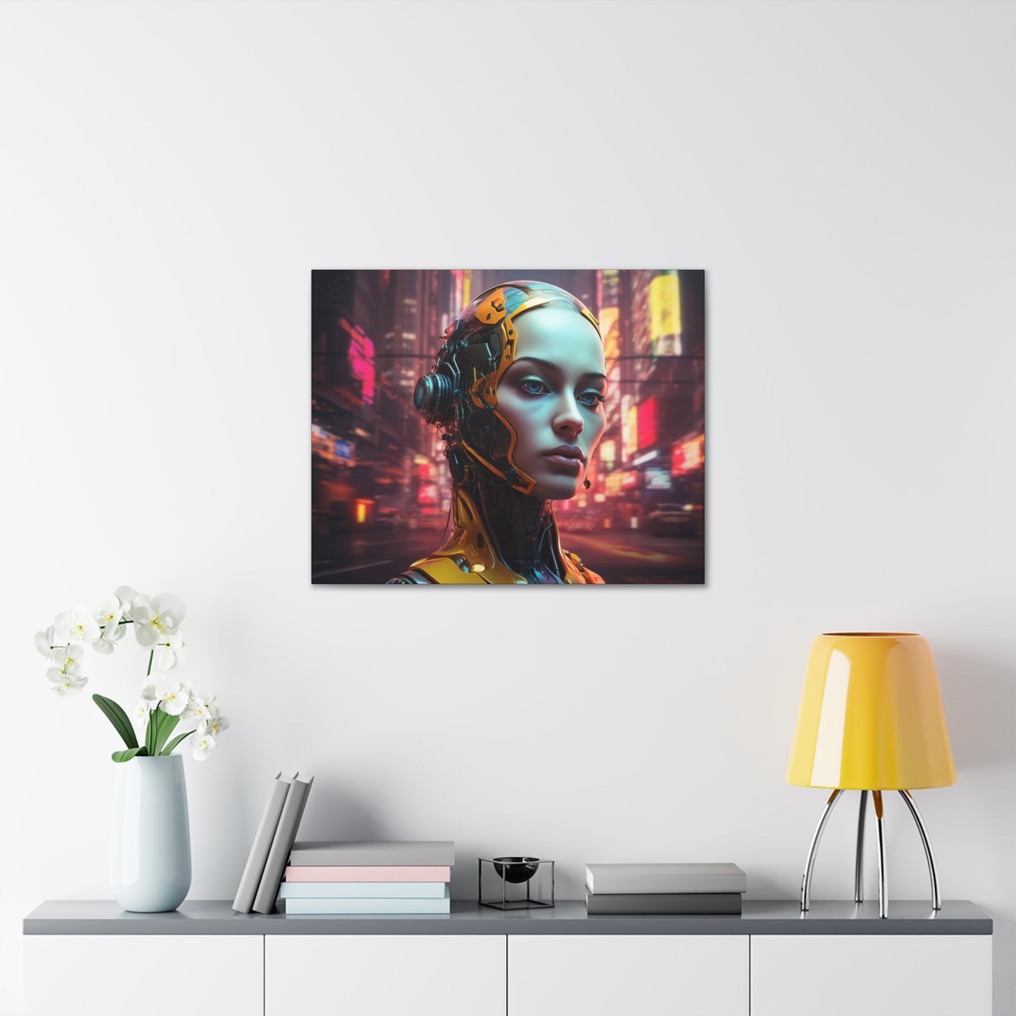 Fashion Bot Canvas Art