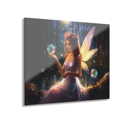 Bubbly Fairy, Fantasy, Concept, Acrylic Wall Art