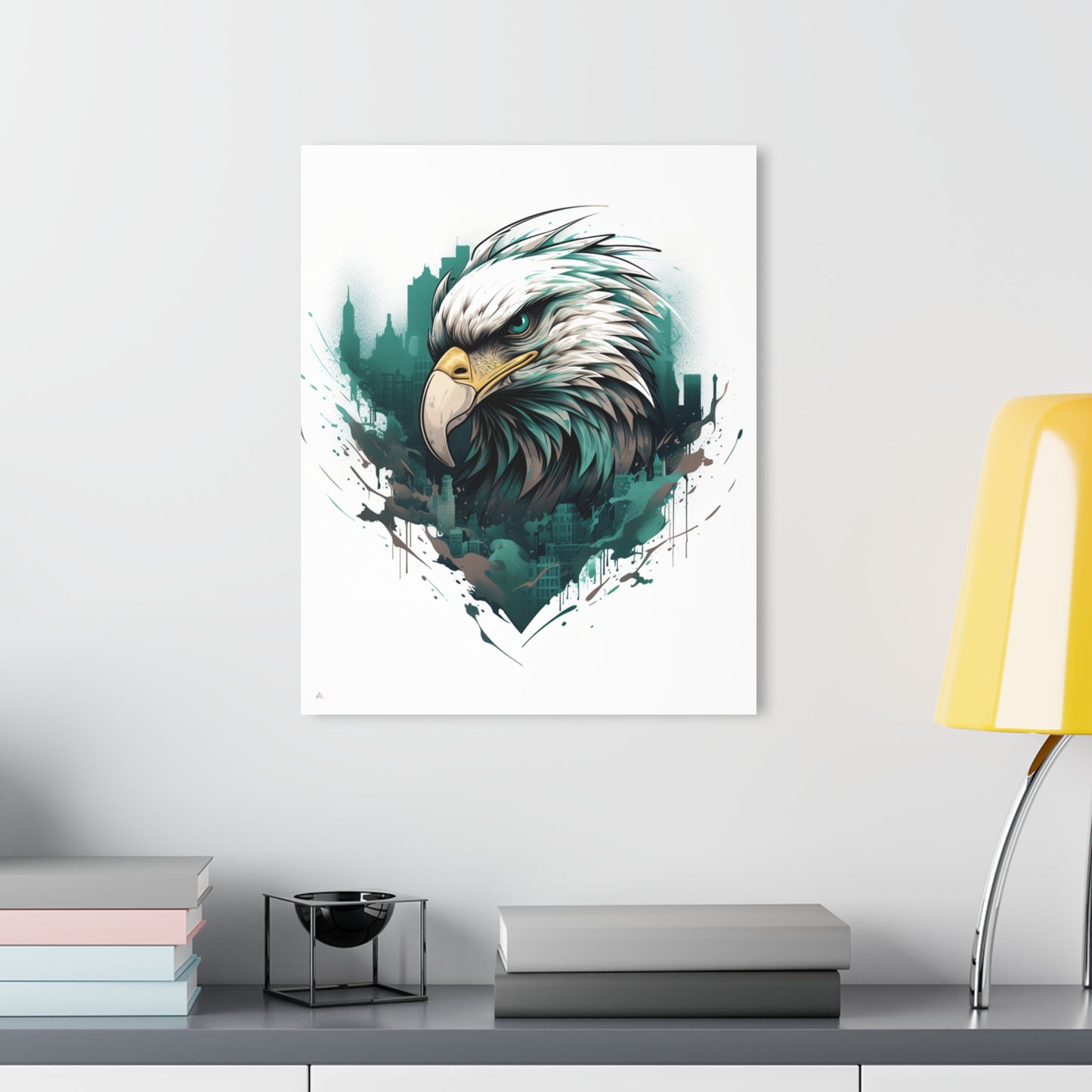 Eagle's Ascent, Philadelphia, Football, Fan Concept Style, Acrylic Wall Art