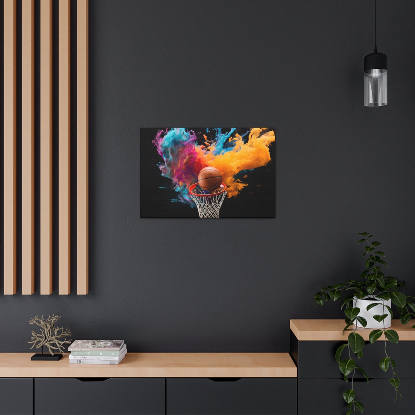 Hoop Dreams Canvas Art