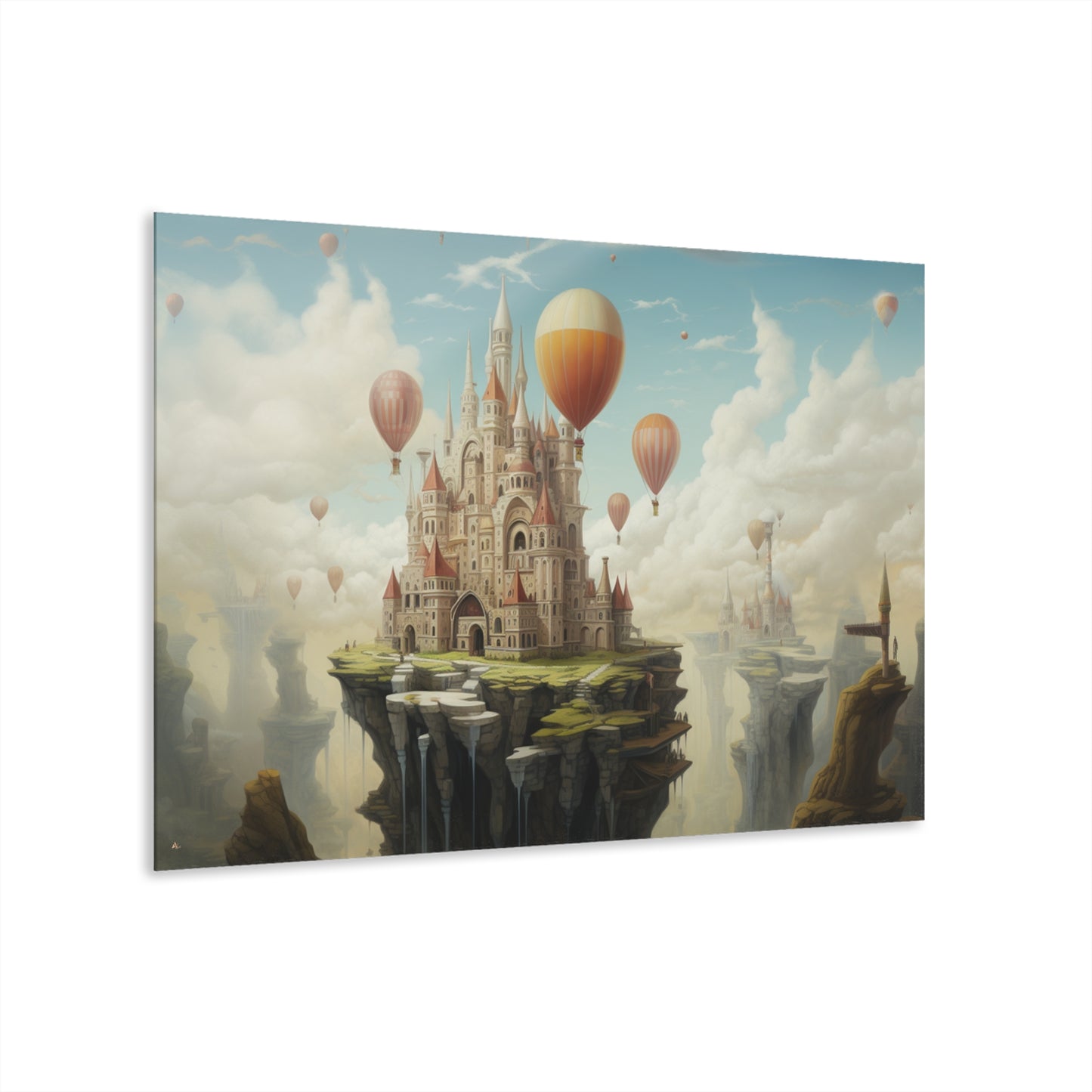 Far far Away, Landscape Concept Style, Acrylic Wall Art