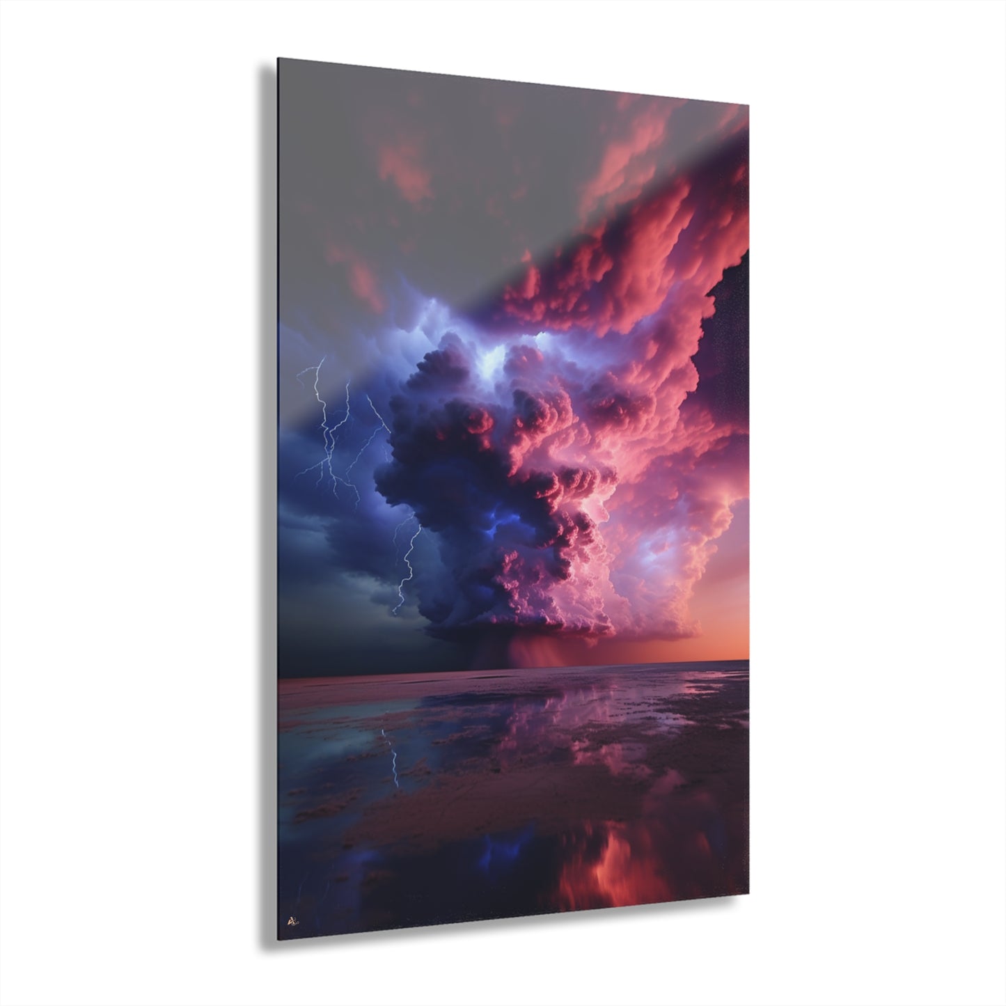 Thunderstruck, Landscape style, Concept Acrylic Wall Art