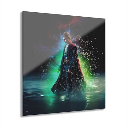 Anakin Dream Walk, Star Wars Color Splash, Concept Style, Acrylic Wall Art