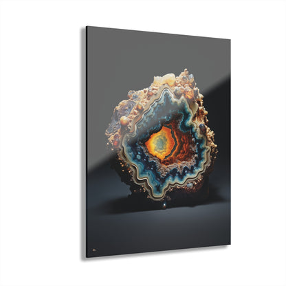 The Eye Geode, Abstract, Concept, Acrylic Wall Art