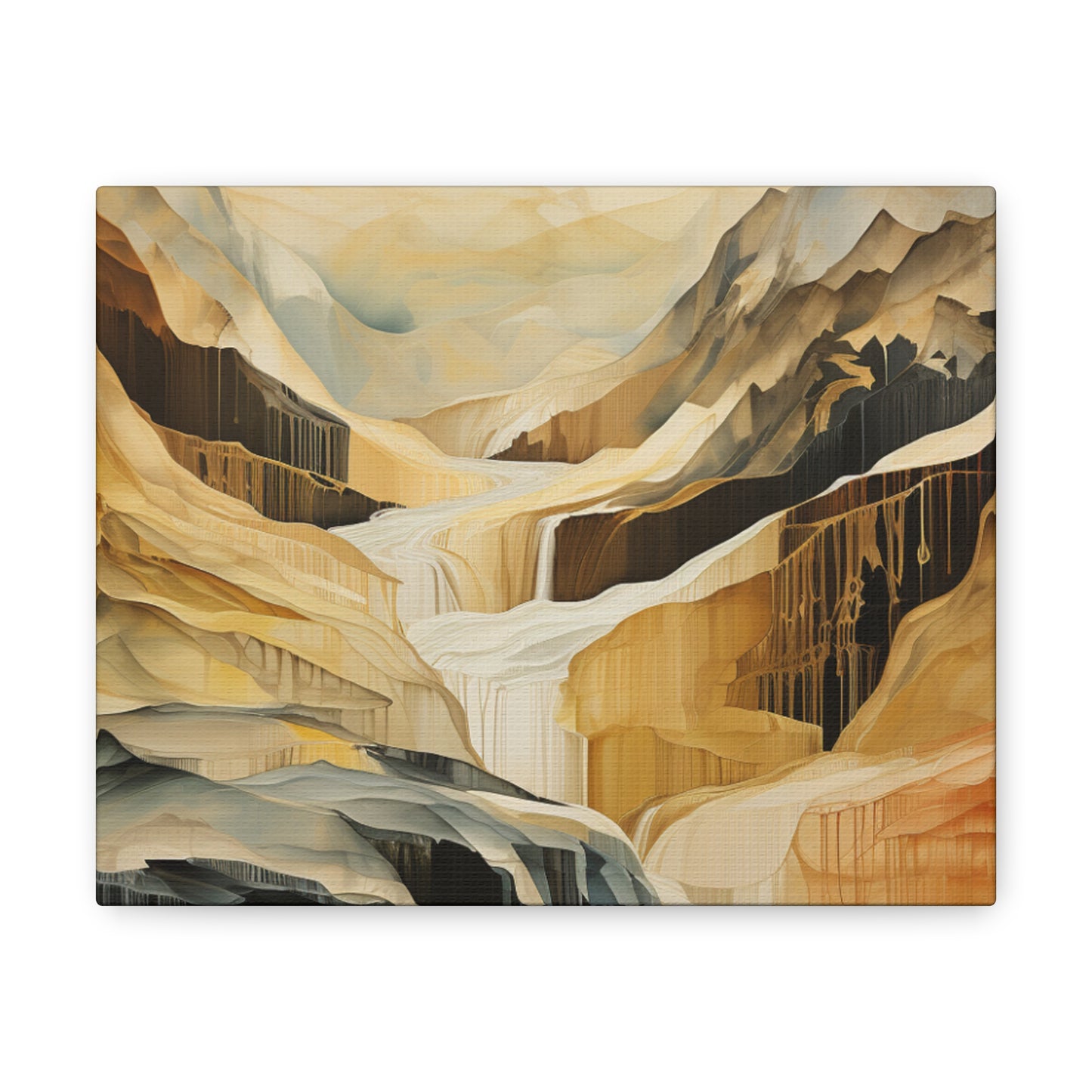 Mountain Range Canvas Art