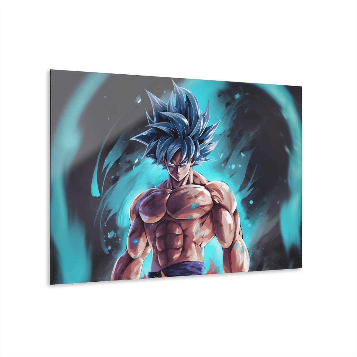 Ultra Instinct, Goku, Anime Color Splash, Concept, Acrylic Wall Art