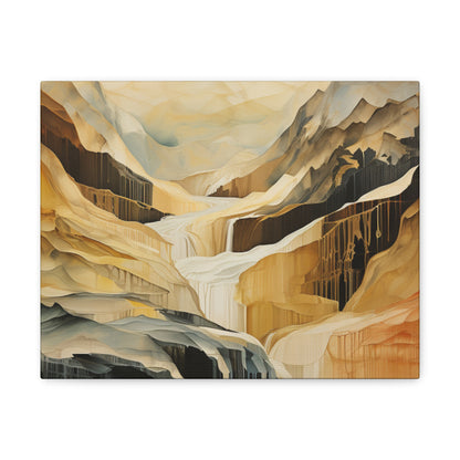 Mountain Range Canvas Art